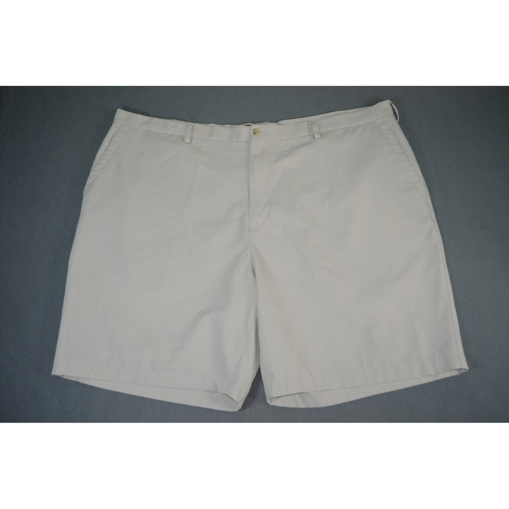 Peter Millar Crown Sport Shorts Mens Size 50 Khaki Performance Golf 9"